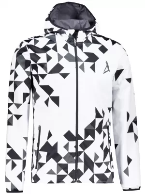Jachetă softshell premium pentru bărbați ALTISPORT VOJ/ALM108JACK01 ALB