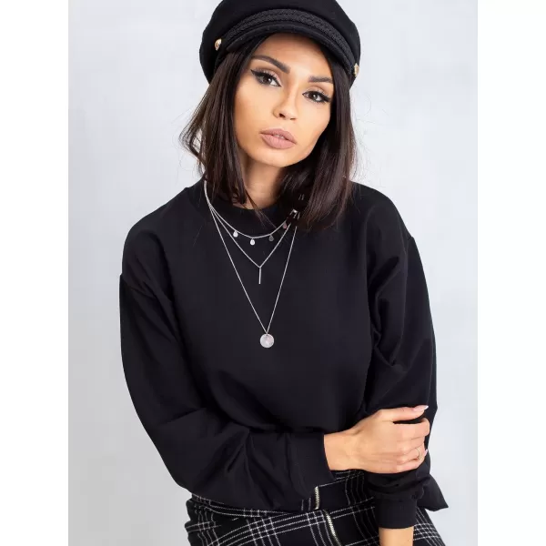  Hanorac de dama BASIC FEEL GOOD RV-BL-5185.82P NOIR 