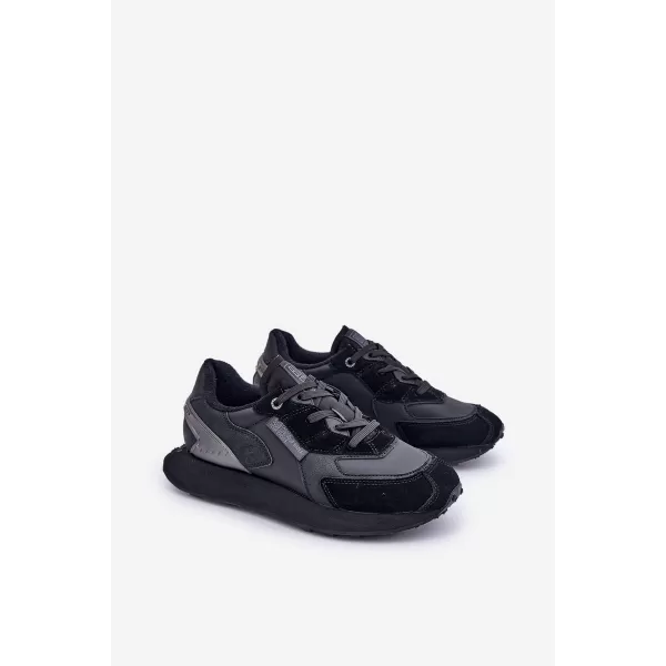  Adidași bărbați BIG STAR OO174297 BLACK Pantofi Big Star 