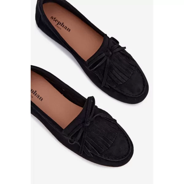  Mocasini de dama BOTO JANELISSE 41308 NEGRU 
