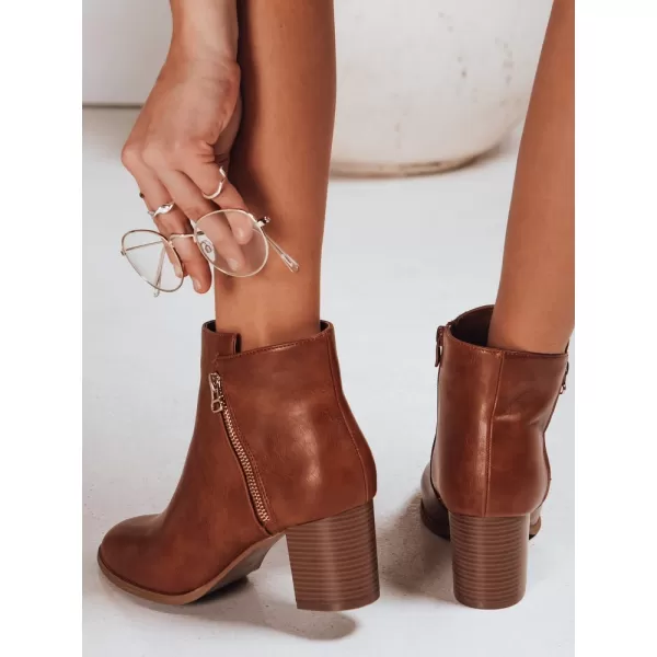  Pantofi de dama DSTREET ZY1317 CARAMEL 