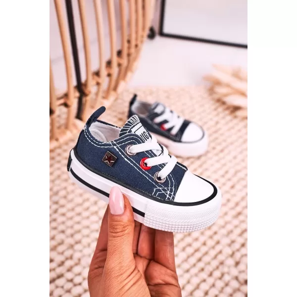  Tenisi copii BIG STAR HH374195 NAVY Pantofi Big Star 
