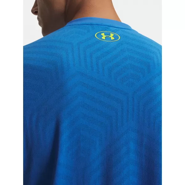  Tricou pentru bărbați UNDER ARMOUR UA M CHALLENGER PRO SS 6009620-402 ALBASTRU 