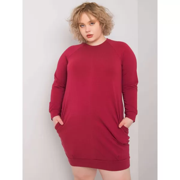  Rochie BASIC FEEL GOOD RV-SK-6296.99 BURGUNDIA 