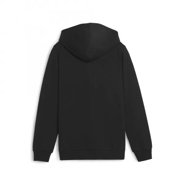  Hanorac pentru copii PUMA TEAMGOAL CASUALS HOODED JKT 658596_03 PUMA NEGRU/PUMA ALB 