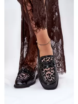 Mocasini de dama VINCEZA 31931 NEGRU