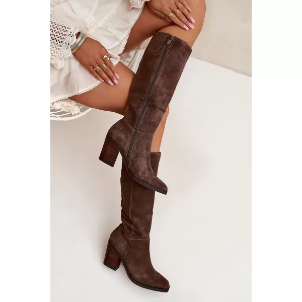  Cizme de dama BOTO LISSARA 38607 KAKI 