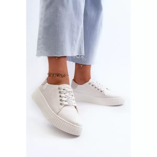  Adidași de damă BIG STAR NN276001 WHITE Pantofi Big Star 