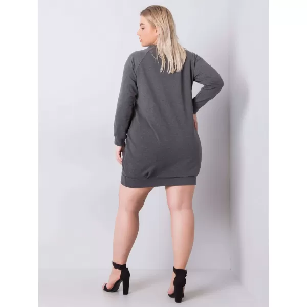 Rochie BASIC FEEL GOOD RV-SK-6296.99 GRI ÎNCHIS 