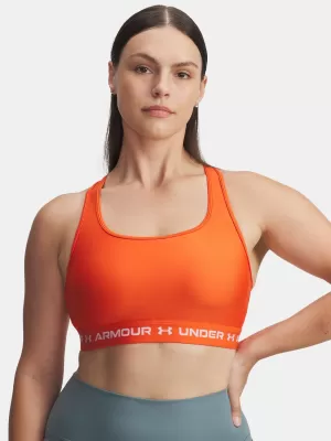 Sutien de damă UNDER ARMOUR CROSSBACK MID BRA 1361034-844 PORTOCALE