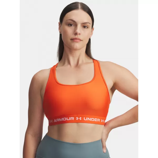  Sutien de damă UNDER ARMOUR CROSSBACK MID BRA 1361034-844 PORTOCALE 