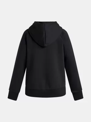 Hanorac pentru fete UNDER ARMOUR UA RIVAL FLC SHIMMER HDY 6004118-005 NEGRU