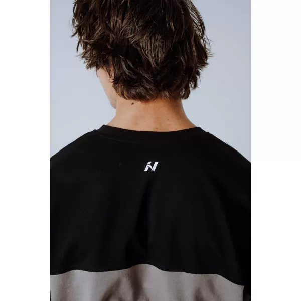  Tricou supradimensionat POWER 898 LIGHT BROWN ASH Nebbia 