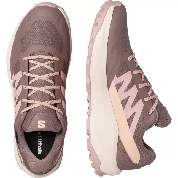  Pantofi de dama SALOMON OUTSCAPE GTX W L49145200 FIER DE CĂLCAT/ÎNGHEȚATĂ DE VANILIE/CREMĂ DE MIGDALE 