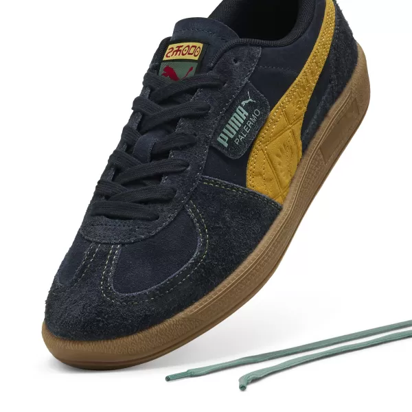  Cizme PUMA PALERMO ROAD TO UNITY 401366-01 PUMA NEGRU/PUMA VERDE 