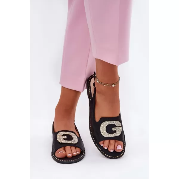  Sandale de dama S.BARSKI KV51-081 NEGRU 
