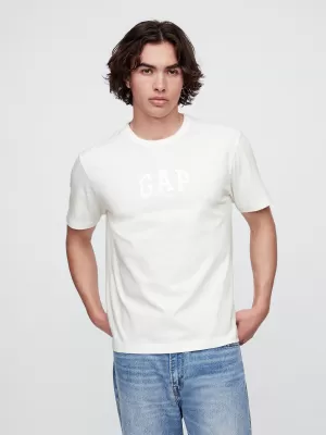 Tricou pentru bărbați GAP HIGH DENSITY LOGO TEE 782369-01 NOU ALB