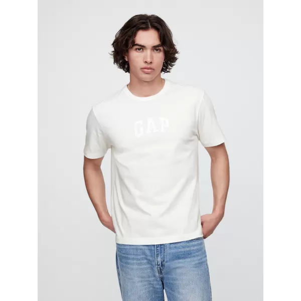  Tricou pentru bărbați GAP HIGH DENSITY LOGO TEE 782369-01 NOU ALB 