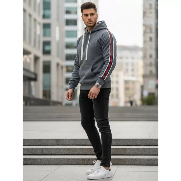  Hanorac pentru bărbați DSTREET BX5938 GRI 