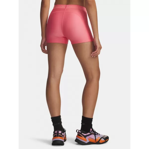  Pantaloni scurți de damă UNDER ARMOUR HEATGEAR SHORTY 6010725-600 ROZ 