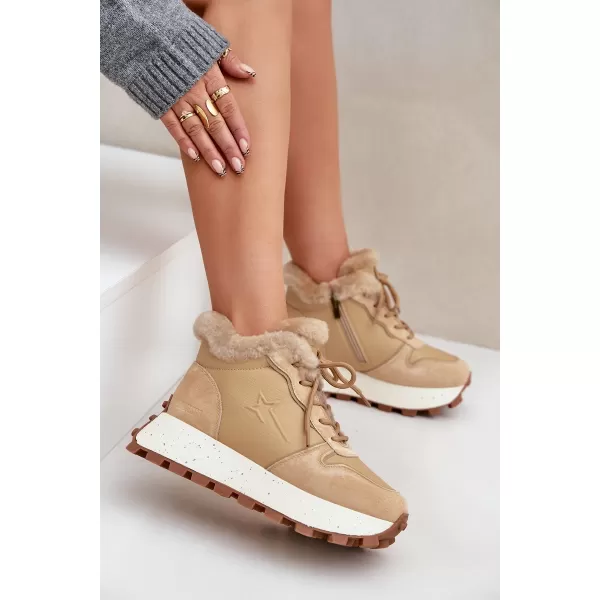  Pantofi dama BIG STAR OO274A330 BEI Pantofi Big Star 