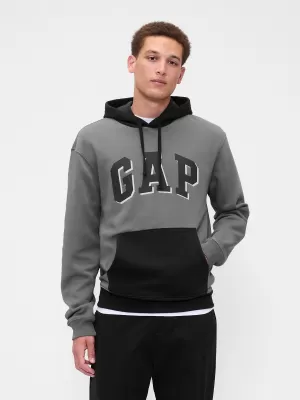 Hanorac pentru bărbați GAP LOGO PULLOVER HOODIE 795560-01 ARIPIOARE DE RECHIN