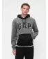 Hanorac pentru bărbați GAP LOGO PULLOVER HOODIE 795560-01 ARIPIOARE DE RECHIN