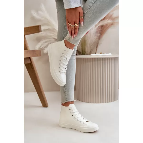  Adidași de damă BIG STAR OO274932 WHITE Pantofi Big Star 
