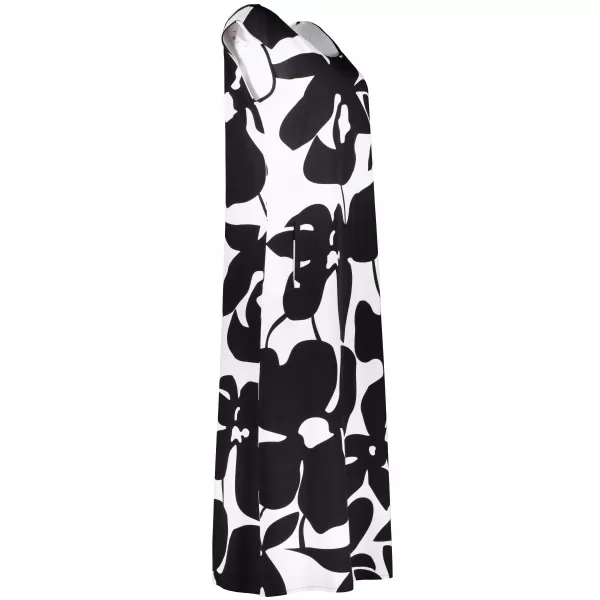  Rochie ALTISPORT HELAINE ALB/NEGRU 
