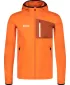 Hanorac powerfleece pentru bărbați NORDBLANC BRACKEN NBWFM8286 PORTOCALE