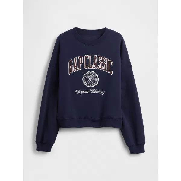  Hanorac de dama GAP LOGO SWEATSHIRT 799272-01 UNIFORMA MARINEI 