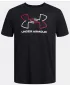 Tricou pentru bărbați UNDER ARMOUR GL FOUNDATION UPDATE SS 1382915-001 NEGRU