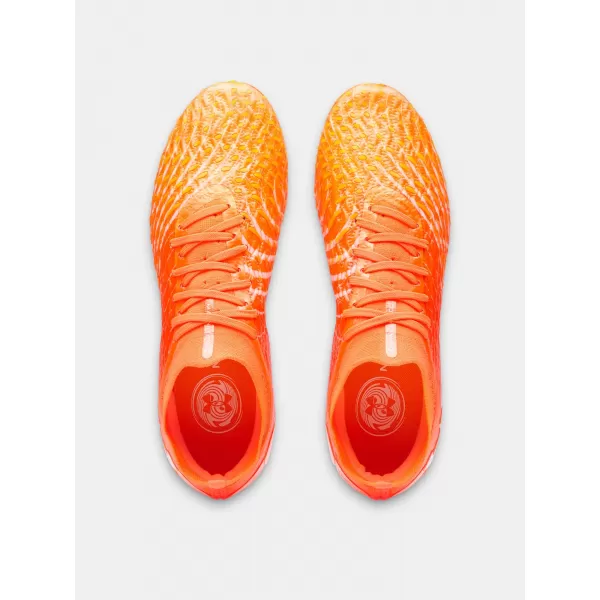  Cizme de fotbal pentru bărbați UNDER ARMOUR UA MAGNETICO ELITE 5 FG 6000544-825 PORTOCALE 