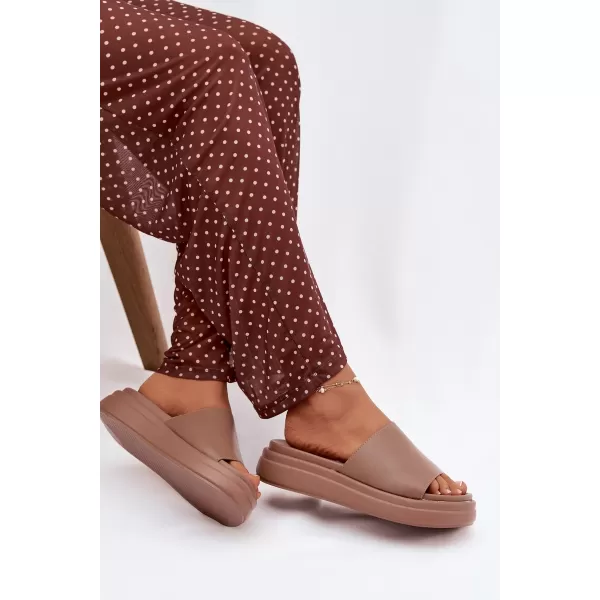  Papuci de damă BOTO TANELISSE 41301 KAKI 