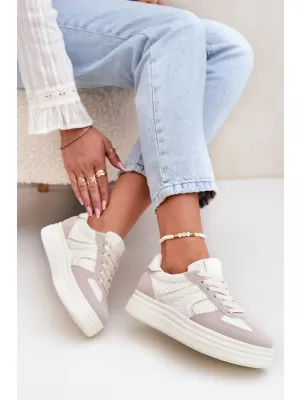 Adidași de damă BOTO LESIDA 36191 BEJ