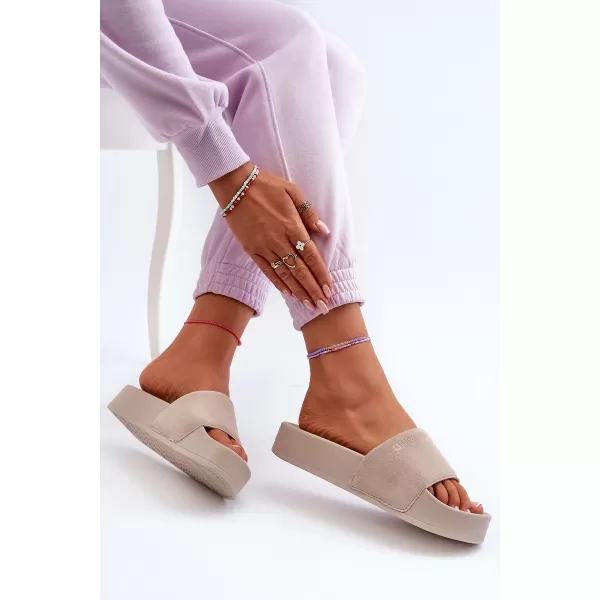  Pantofi dama BIG STAR NN274A671 BEI Pantofi Big Star 