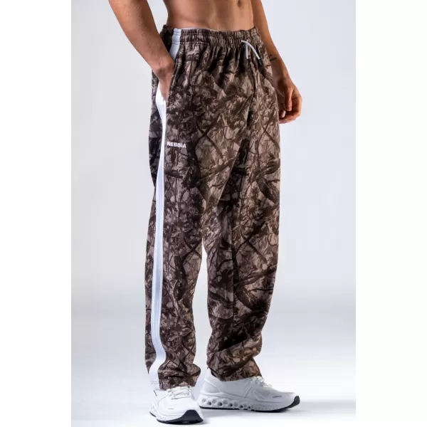  Pantaloni de trening relaxed POWER 904 LIGHT BROWN CAMO Nebbia 