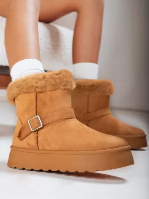 Pantofi de dama DSTREET ZY1251 CARAMEL