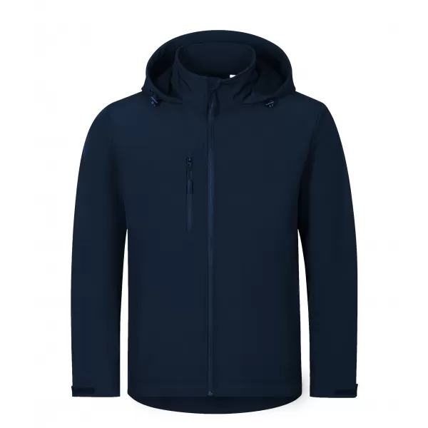  Jachetă softshell pentru bărbați ALTISPORT NoPrint NP/ALM845 ALBASTRU MARIN 