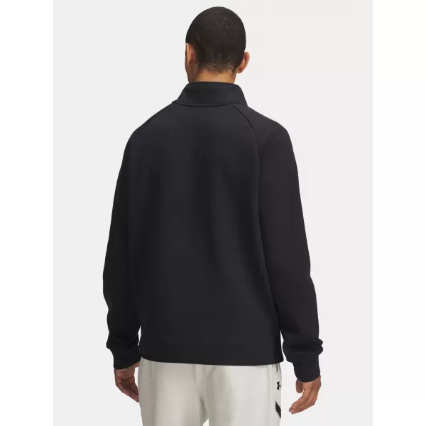  Hanorac pentru bărbați UNDER ARMOUR UNSTOPPABLE FLC HALF ZIP 6003868-001 NEGRU 