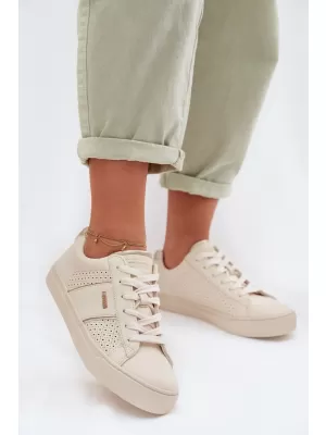 Adidasi de dama BIG STAR TT274292 BEI Pantofi Big Star