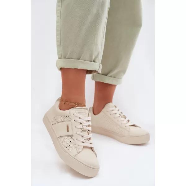  Adidasi de dama BIG STAR TT274292 BEI Pantofi Big Star 