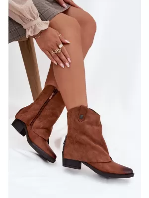 Pantofi de dama cu toc BOTO SYLVETTE 39097 CĂMILĂ