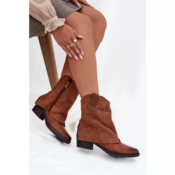  Pantofi de dama cu toc BOTO SYLVETTE 39097 CĂMILĂ 