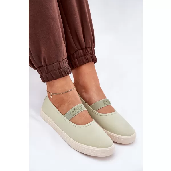  Adidasi de dama BIG STAR NN274604 VERDE Pantofi Big Star 