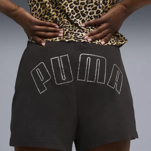 Pantaloni scurți de damă PUMA X A$AP ROCKY SHORT 635071-01 PUMA NEGRU 