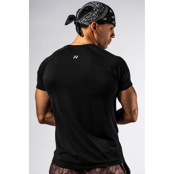  Tricou fără cusături cu mâneci scurte POWER 900 BLACK Nebbia 