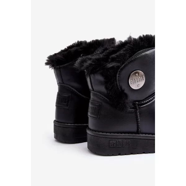  Cizme de zapada copii BIG STAR MM374082 NEGRI Pantofi Big Star 