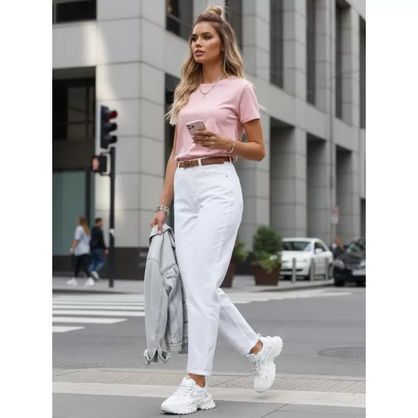 Pantaloni de dama DSTREET UY2884 ALB 
