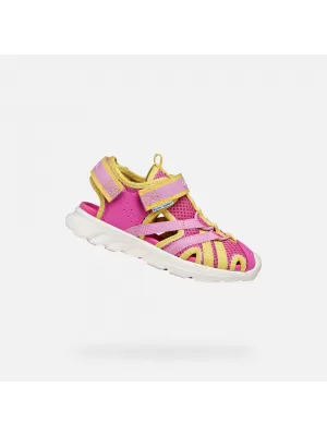 Sandale pentru fete GEOX SANDAL AIRADYUM J55MTB01454C8063 ROZ